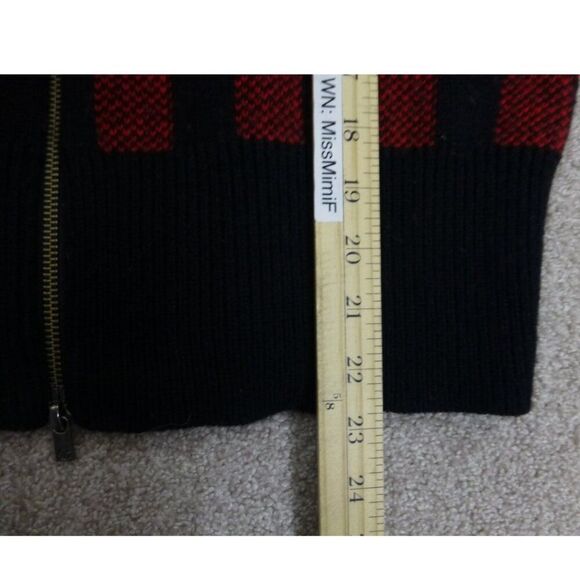 C Wonder Wool and Rabbit Hair Zip-Up Sweater - Picture 13 of 14